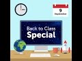 Вебинар. Back to Class Special